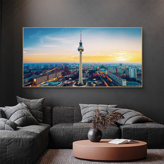 Berlin Cityscape Art Poster Canvas Painting