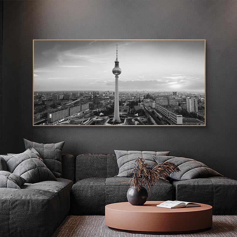 Berlin Cityscape Art Poster Canvas Painting